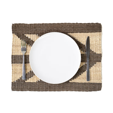 Gray Palm Placemats