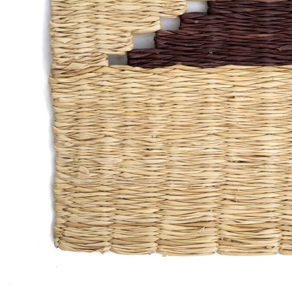 Resting Canoe Palm Mat