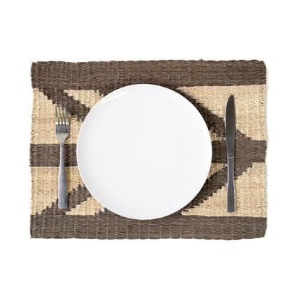 Gray Palm Placemats