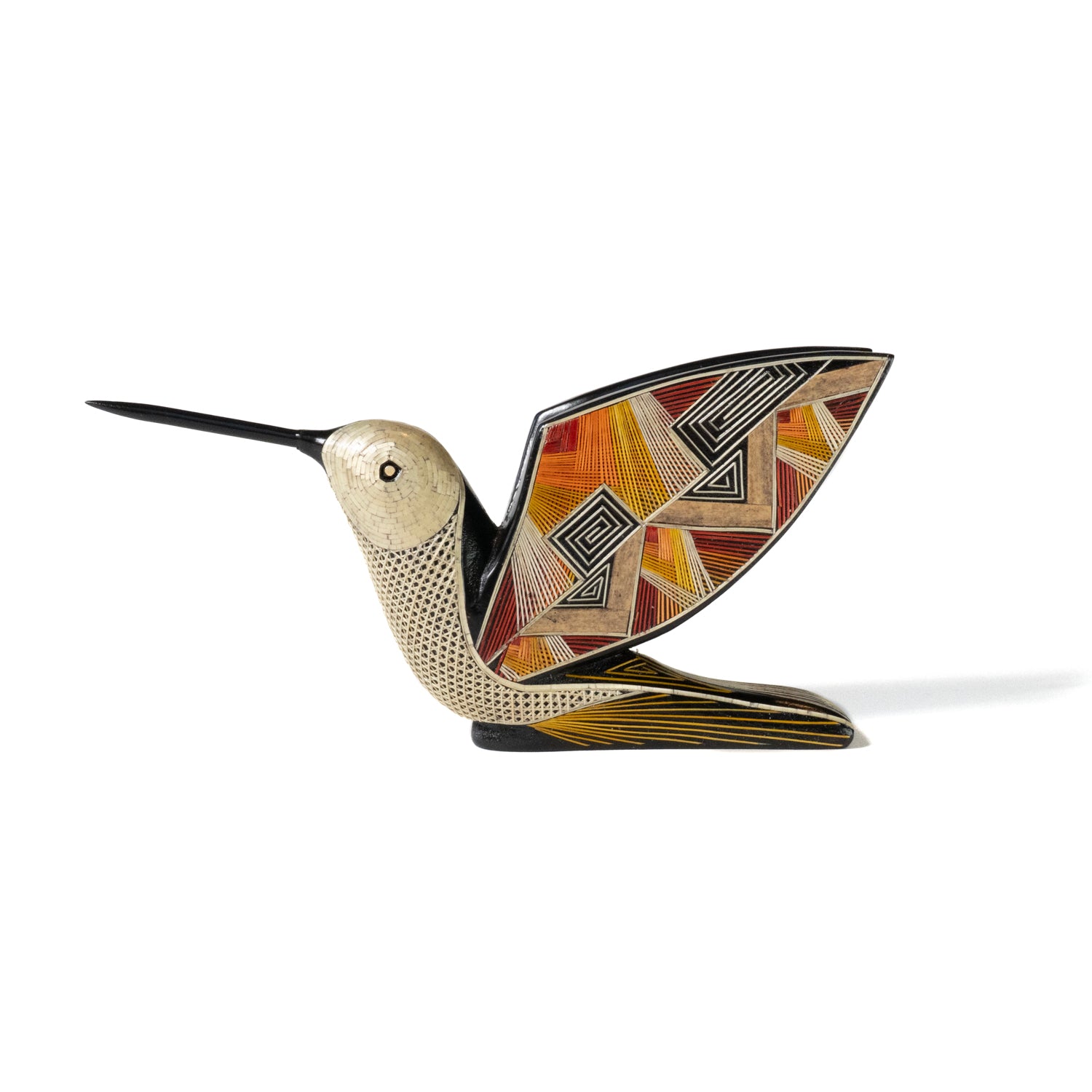 超希少 HUMMINGBIRD 154cm 美品✨ EVIE handbag Anna's Hummingbird – Lesley Evers