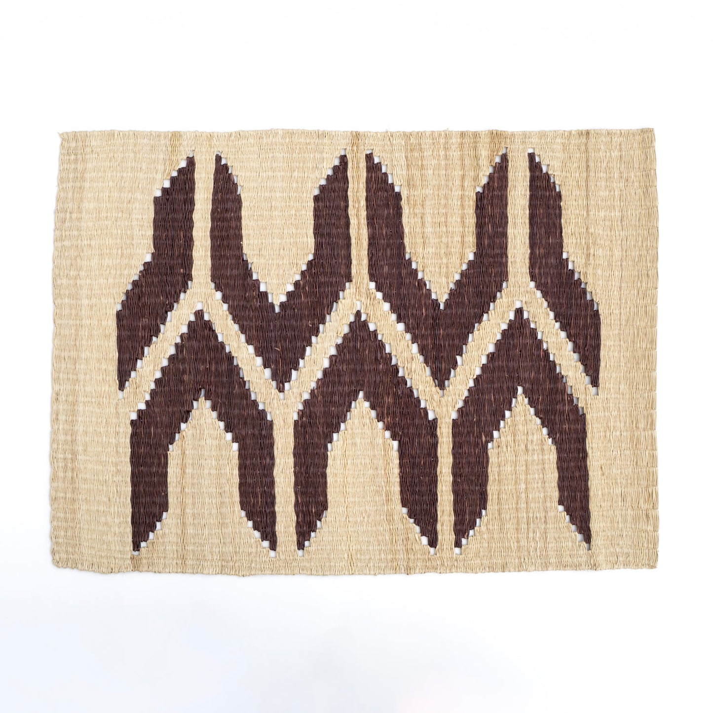 Resting Canoe Palm Mat